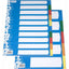 JUEGO SEPARADORES FOLIO 5 POSICIONES ECOLOGICO 16 TALADROS | 70 UNIDADES | (GRAFOPLAS)