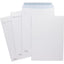 250 Bolsas Blancas 162x229 Unipapel Tira Silicona