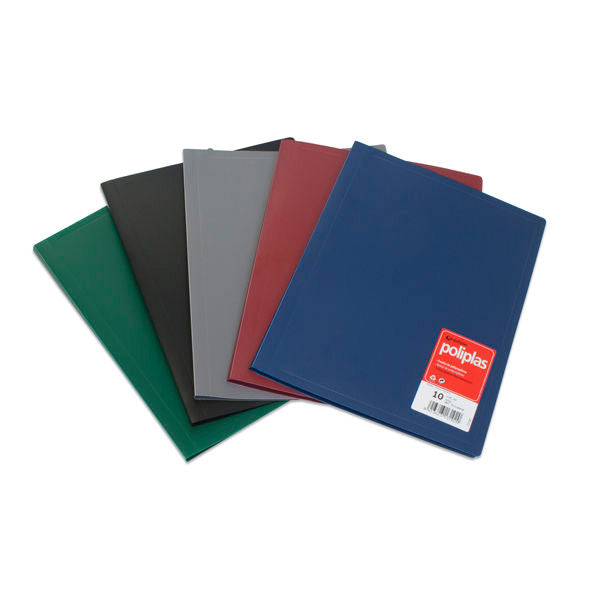 Carpeta Funda 40 Opacas Azul Poliplas GRAFOPLAS Imagen principal del producto