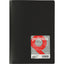 Carpeta Fº 20 Fundas Soldadas Opacas Negro Poliplas