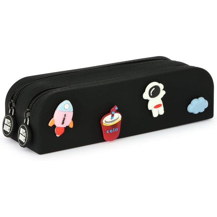 PORTATODO DOBLE DIY SILICONA PINS NEGRO BITS&BOBS | GRAFOPLAS DISEÑO Imagen principal del producto