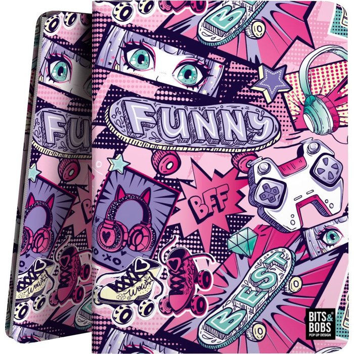 Carpeta 30F PP A4 B&B Manga Grafoplas Diseño