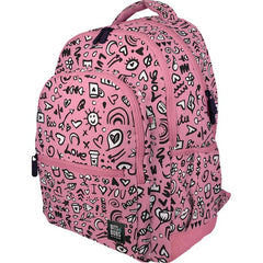 MOCHILA RUBBER B&B I LOVE YOU 25 | GRAFOPLAS DISEÑO