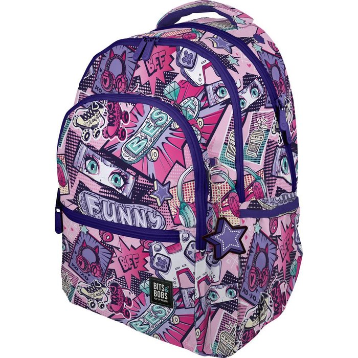 MOCHILA ROOMY B&B MANGA 25 | GRAFOPLAS DISEÑO