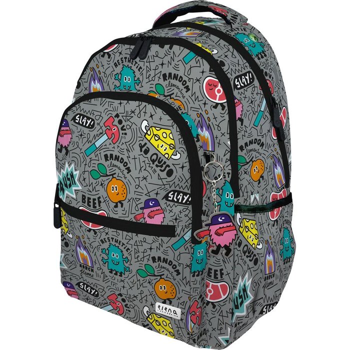 MOCHILA ROOMY EC RANDOM 25 | GRAFOPLAS DISEÑO