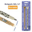 Blister 2 Bolígrafos Gel Borrable 0,7 mm Oso Leopardo BITS&BOBS