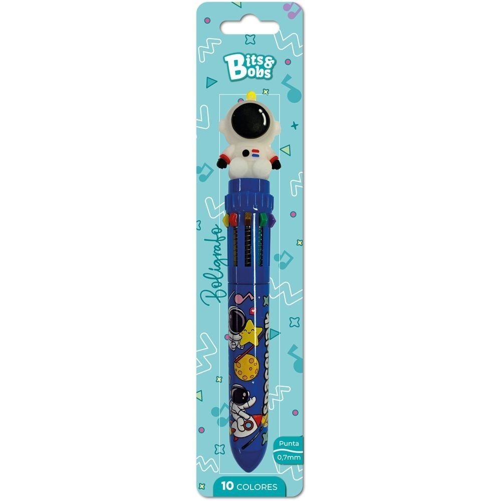 Bolígrafo 10 colores Astronaut Bits&Bobs