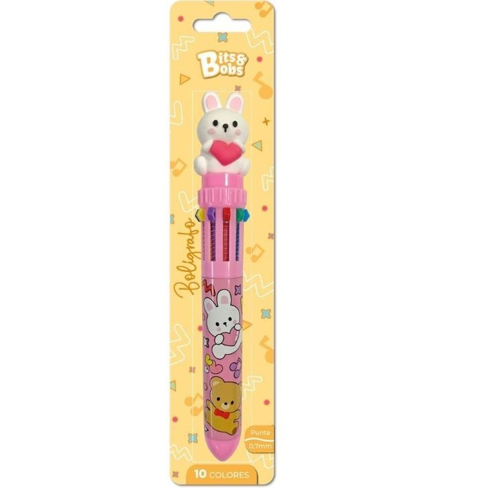Bolígrafo 10 colores Rabbit Bits&Bobs