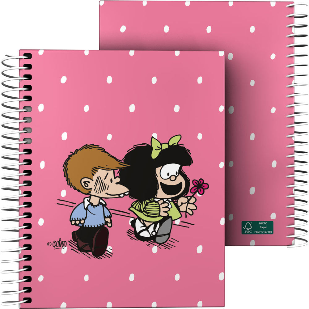 Cuaderno for A6 Cuadro 5mm Mafalda Friends GRAFOPLAS DISEÑO Imagen principal del producto