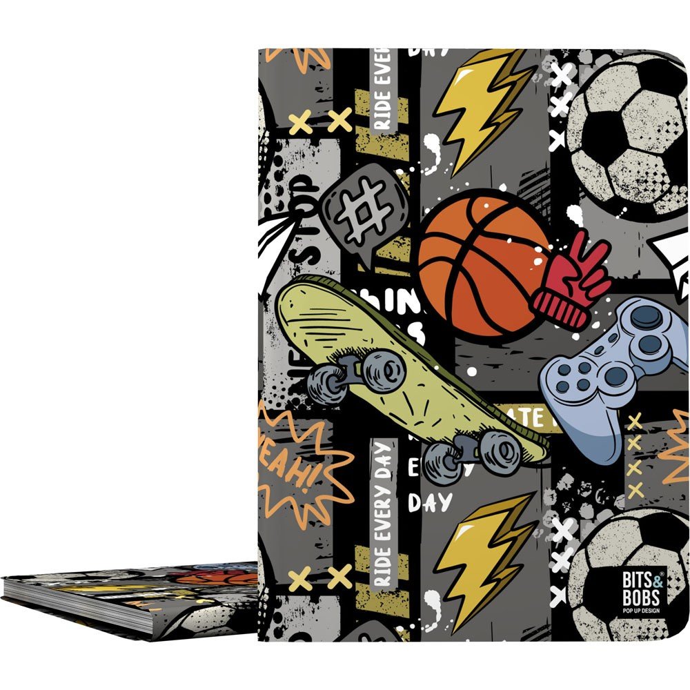 Carpeta 30 Fundas PP A4 B&b Free Sport GRAFOPLAS Diseño