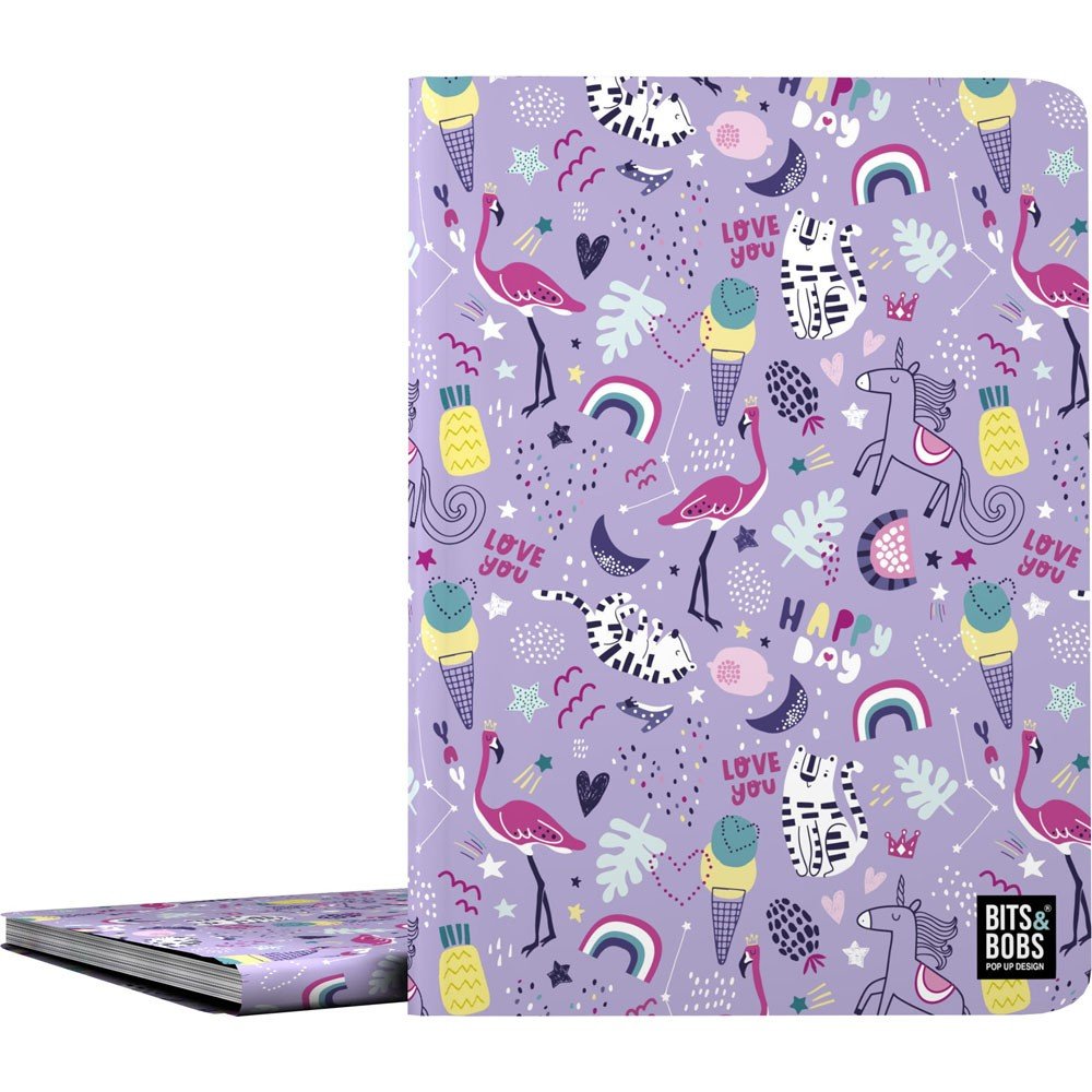 Carpeta 30 Fundas PP A4 B&b Happy 26 Marca GRAFOPLAS DISEÑO