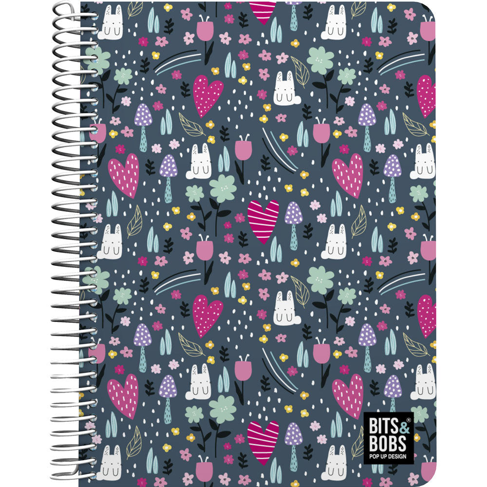 Cuaderno PP A5 80H 90G Cuadro 4mm GRAFOPLAS Diseño Imagen principal del producto