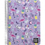 Cuaderno PP A5 80H 90G Cuadro 4mm B&b Happy 26 GRAFOPLAS DISEÑO
