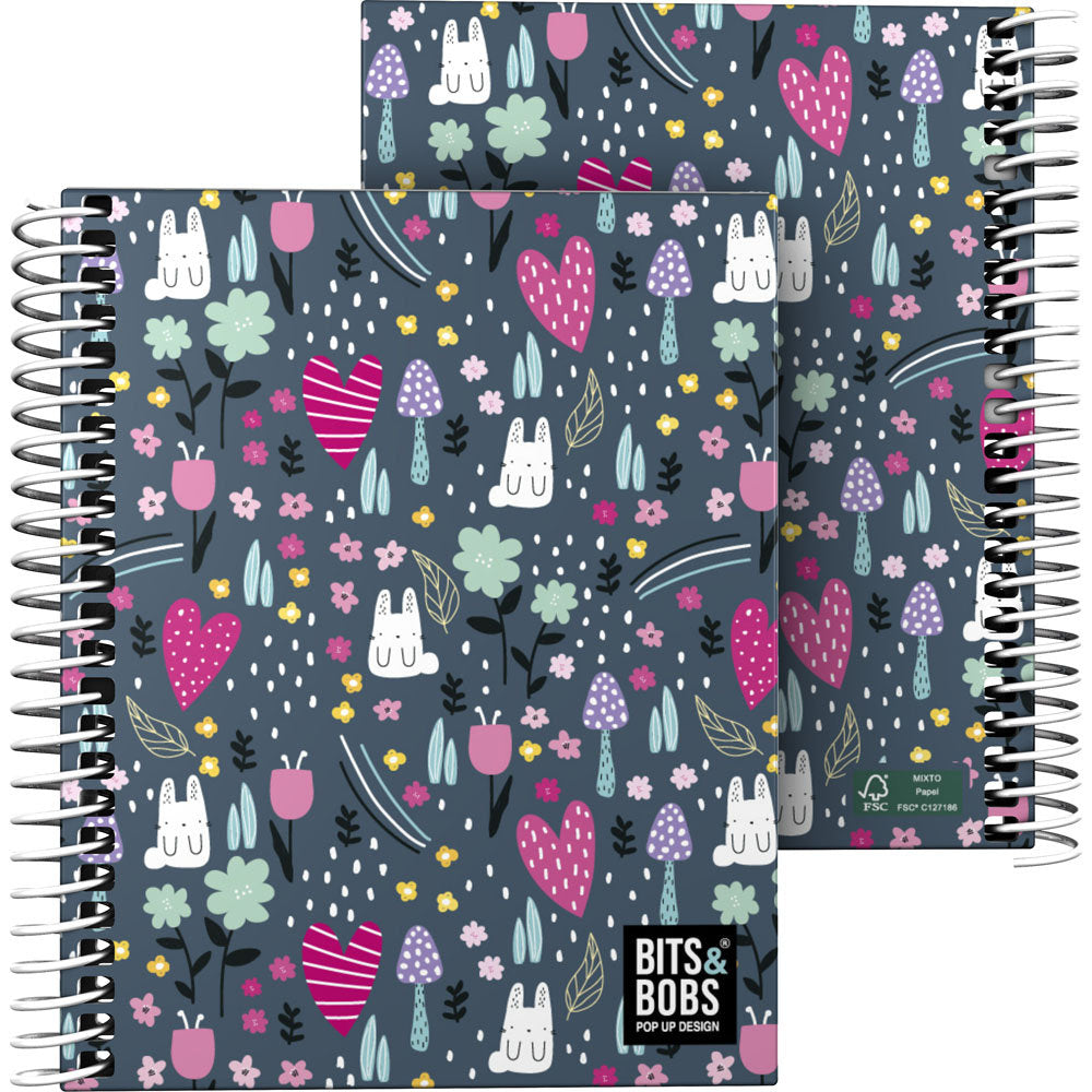 Cuaderno A6 Cuadro 5mm B&B Park Grafoplas