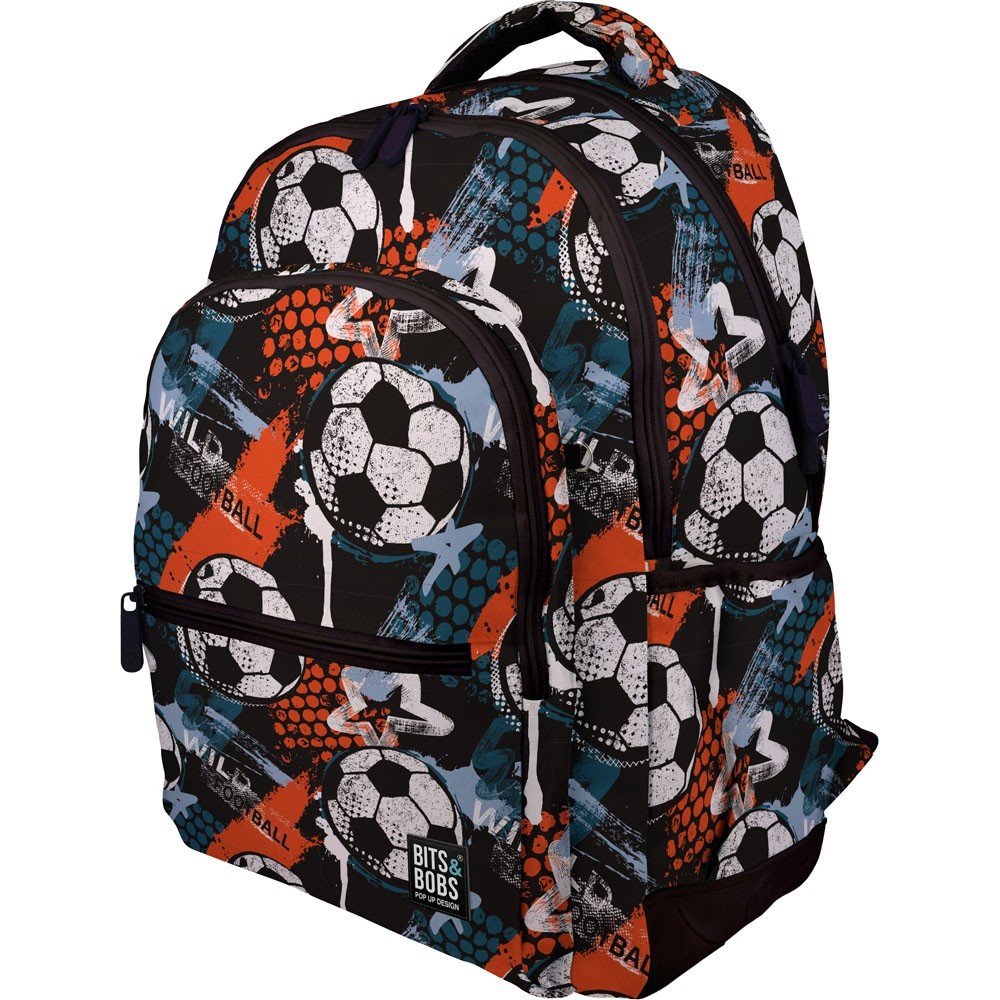 Mochila Juvenil Rubber B&b Wild Football Grafoplas Diseño