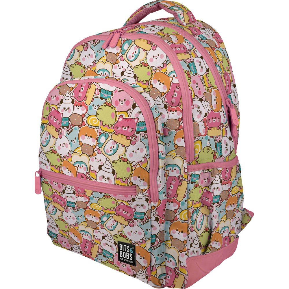 Mochila Juvenil Rubber B&b Kawaii Grafoplas Diseño