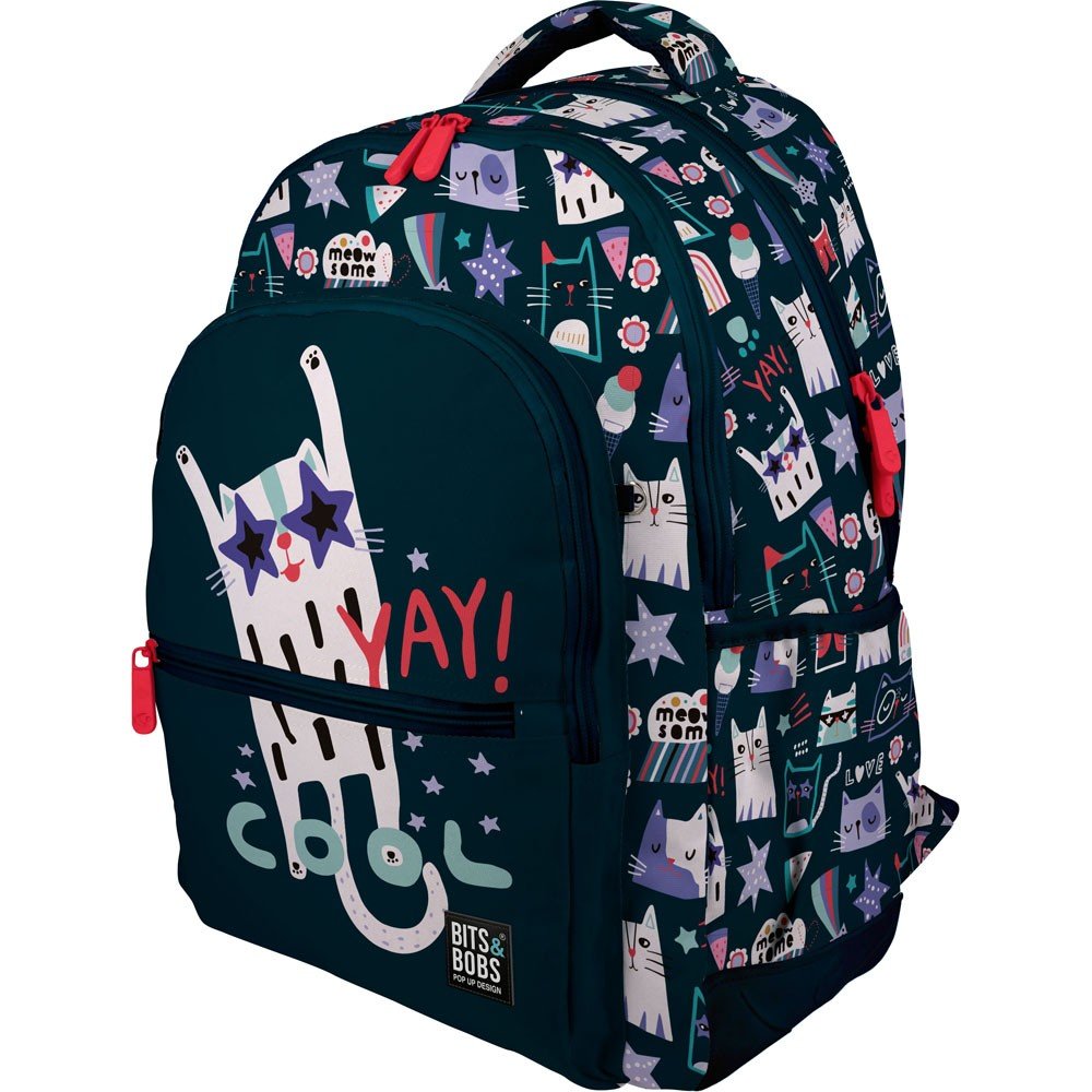 Mochila Rubber B&B Miau Grafoplas Diseño