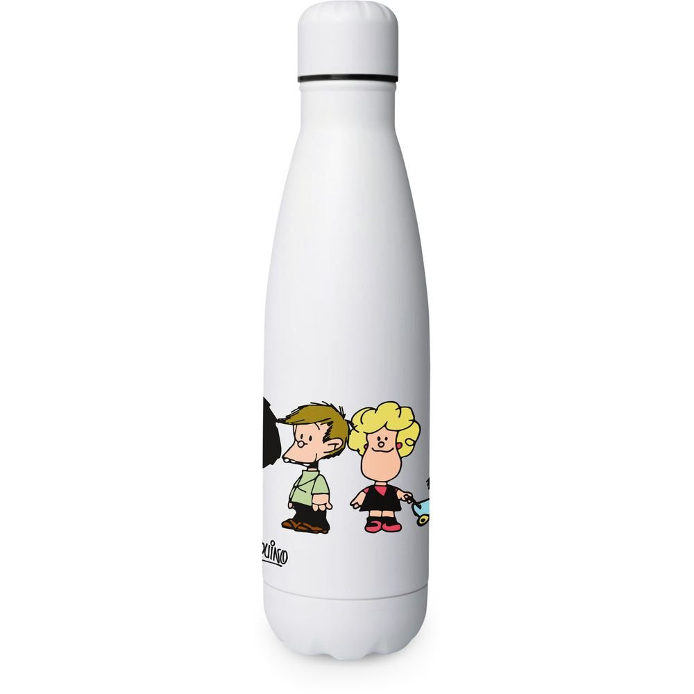 BOTELLA TERMICA 0,5L MAFALDA Y SUS AMIGO | GRAFOPLAS DISEÑO | 1 UNIDAD | 8413623209750 Imagen principal del producto