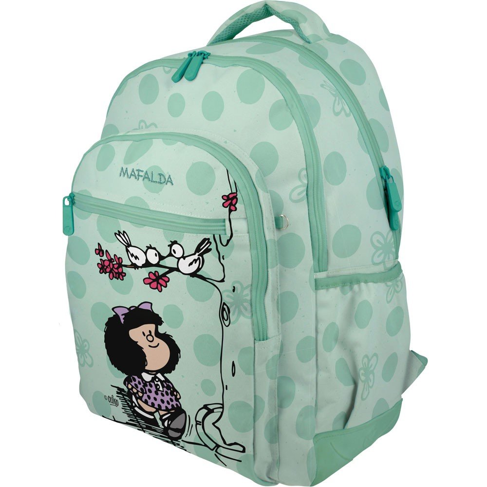 Mochila Juvenil Rubber Mafalda Kiss 33x46x22,5cm GRAFOPLAS DISEÑO
