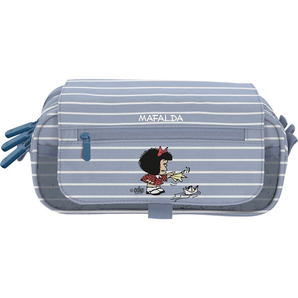 Portatodo triple con solapa Mafalda Boat 26 GRAFOPLAS Diseño