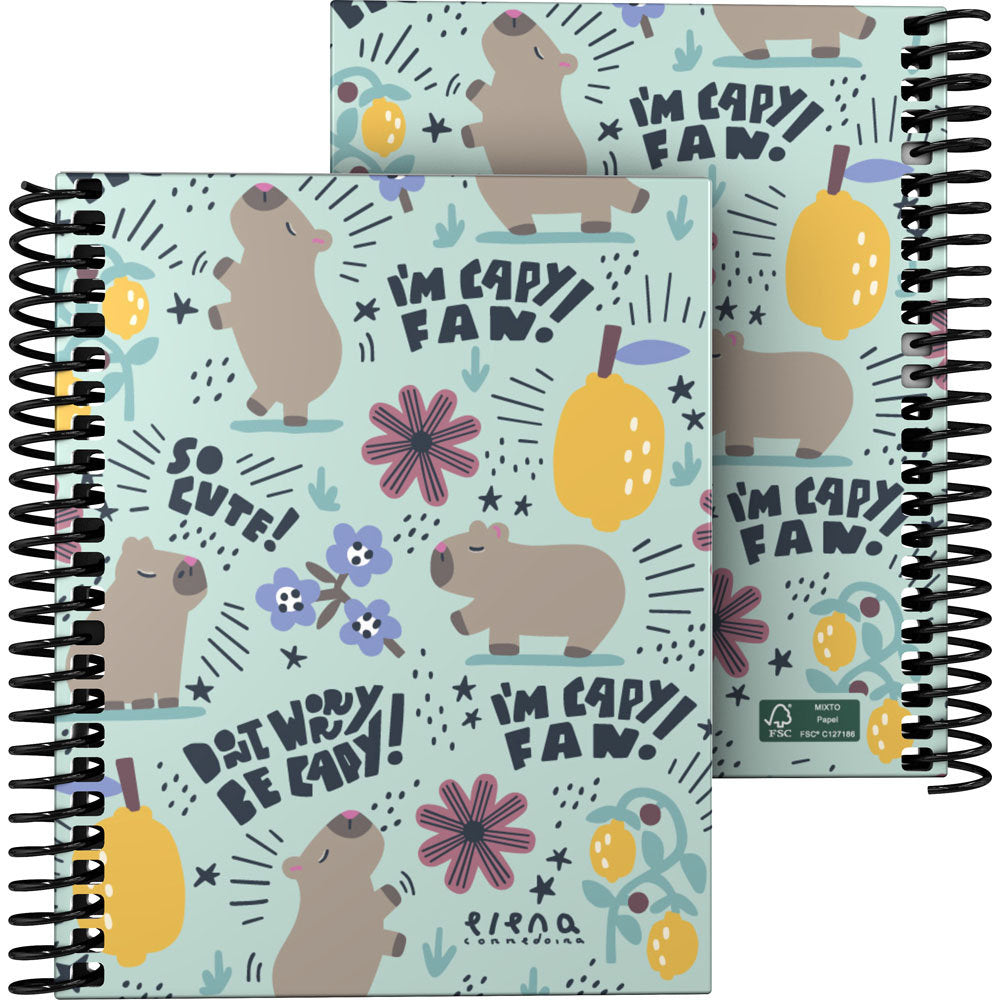 Cuaderno for A6 Cuadro 5mm Ec Cheerful GRAFOPLAS DISEÑO Imagen principal del producto