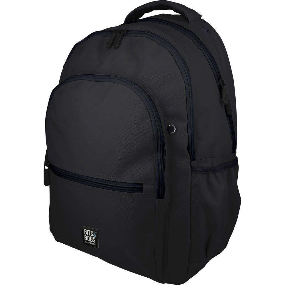 Mochila Roomy B&b Negra GRAFOPLAS DISEÑO
