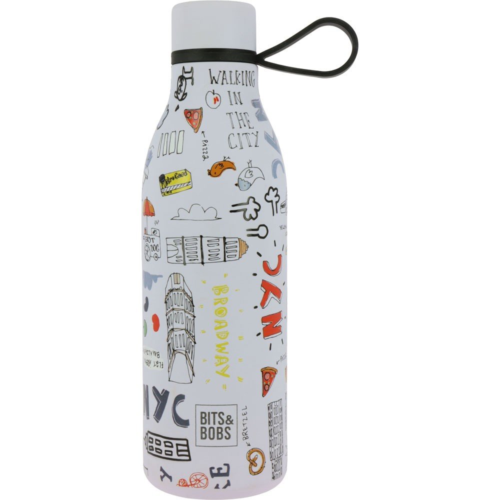 Botella Térmica B&B NYC Grafoplas Diseño