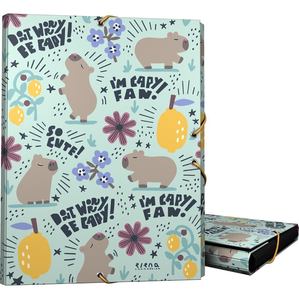 Carpeta 3 Solapas Forrada Ec Cheerful 26 GRAFOPLAS Diseño