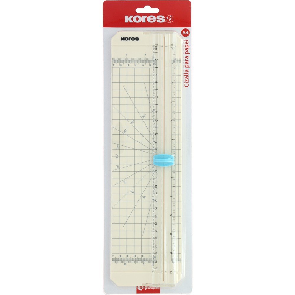 Cizalla Kores 30 x 7 cm para papel A4