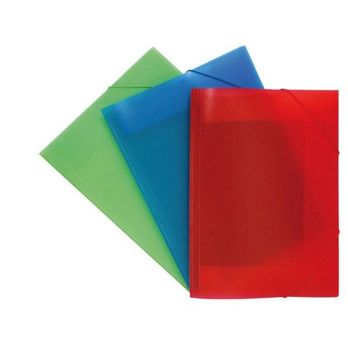 Carpeta A3 Colorgraf 3 Solapas PP Translucido Surtido GRAFOPLAS Imagen principal del producto