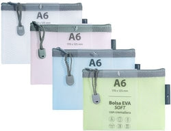 Bolsas zipper A6 colores mate GRAFOPLAS envío rápido Imagen principal del producto