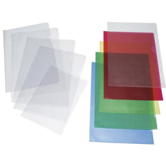 FUNDA DOSSIER FOLIO CON UÑERO CRISTAL 150 MICRAS PVC LISO | 100 UNIDADES | (GRAFOPLAS)