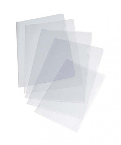 DOSSIER UÑERO FOLIO PP TRANSPARENTE 327 X 225 MM 80 MICRAS | 100 UNIDADES | (GRAFOPLAS)