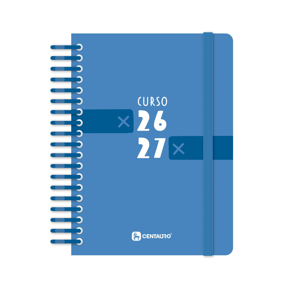 Pack 5 agendas escolares A6 Centauro 26/27