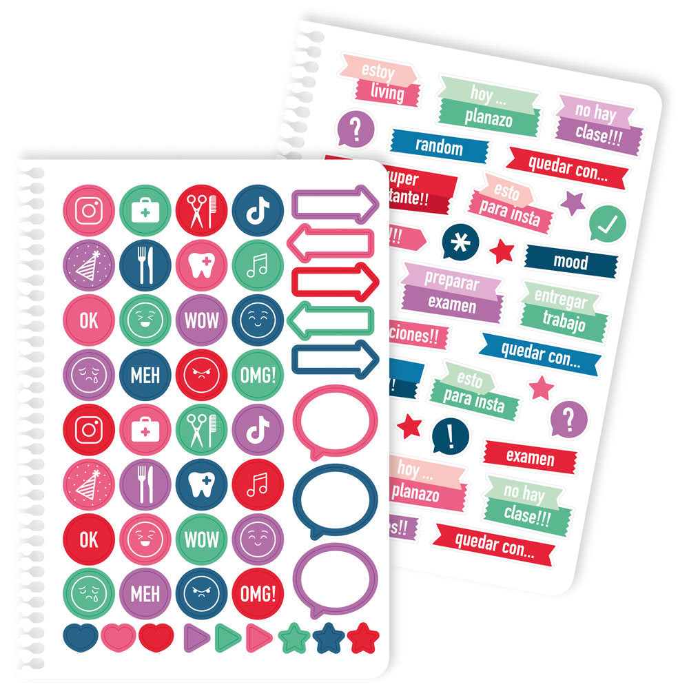 Pack 5 agendas escolares A6 Centauro 26/27
