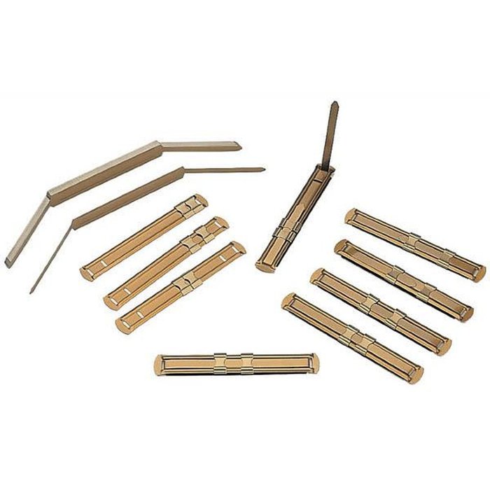 C/50 fastener completo dorado grafoplas Imagen principal del producto
