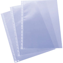 FUNDA FOLIO PP LISO GALGA EXTRA 16 TALADROS 80 MICRAS | 100 UNIDADES | (GRAFOPLAS)
