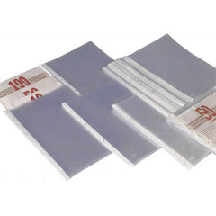 BOLSA 10 FUNDAS MULTITALADRO PP FOLIO EXTRA 16 TALADROS | 100 UNIDADES | (GRAFOPLAS)