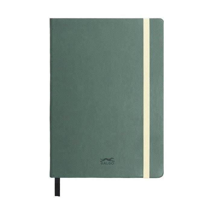 Cuaderno Notas Galgo A5 80H 100G Cuadricula 5x5 Verde