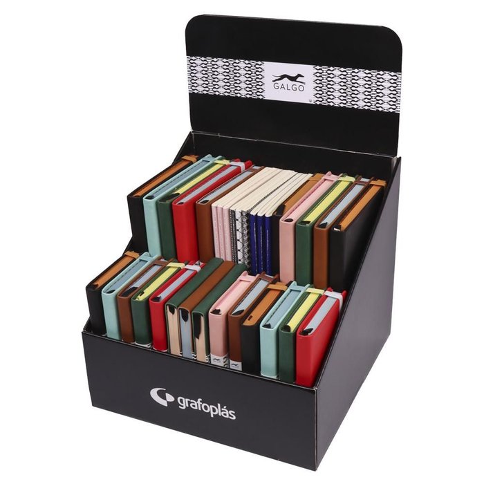 Bloc Espiral Estándar Liso 90g | Galgo | Cartón | Formato Estándar | Pack 1 Unidades