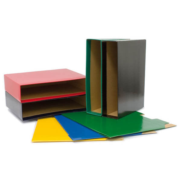 Caja Archivador de Palanca A4 Archigraf Azul