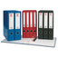 Modulo 2 archivadores fº 2 anillas palanca 65mm carton forrado en pp grafcolor negro