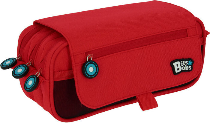 ✅ PORTATODO TRIPLE BITS&BOBS ROJO Imagen principal del producto
