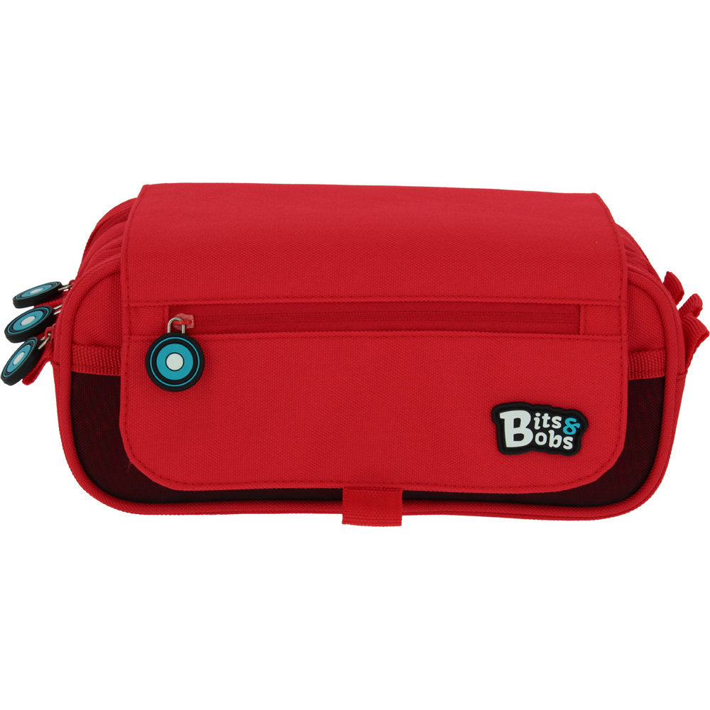 PORTATODO TRIPLE BITS&BOBS ROJO | GRAFOPLAS DISEÑO Imagen principal del producto