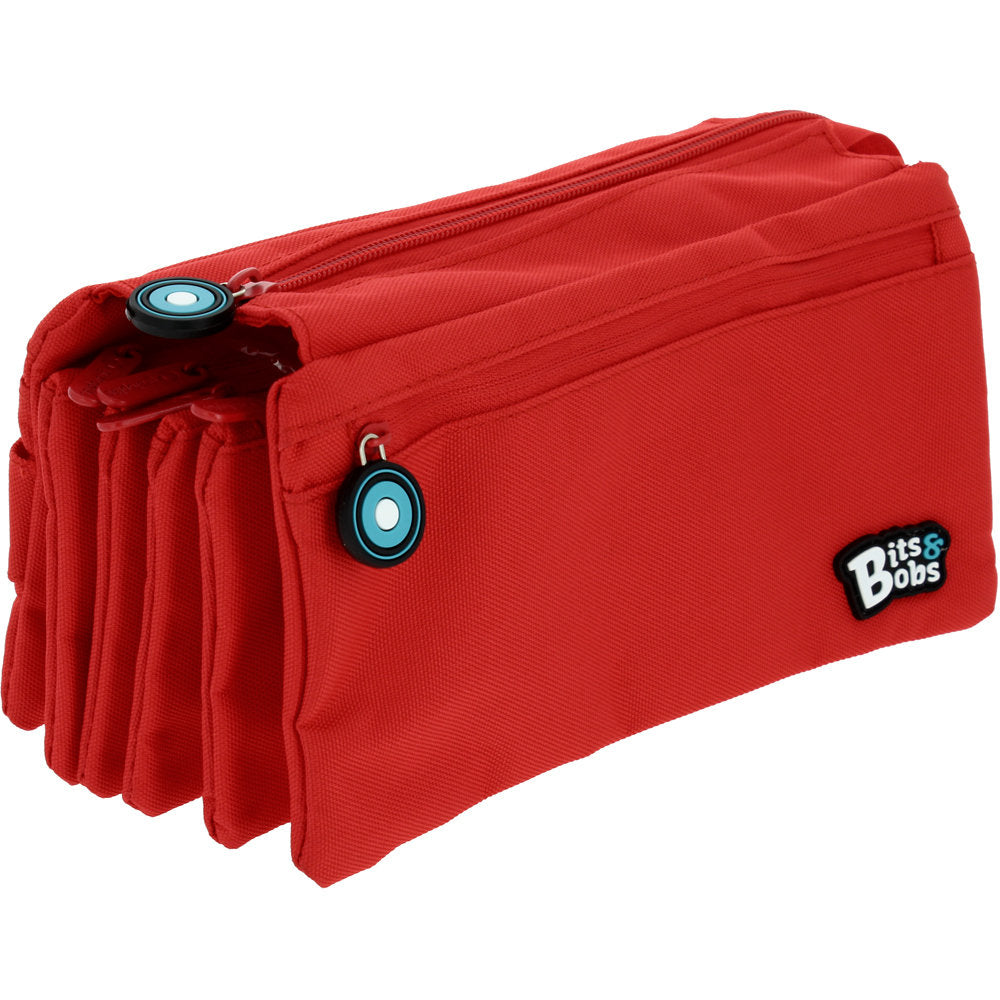 PORTATODO CUADRUPLE BITS&BOBS ROJO | GRAFOPLAS DISEÑO Imagen principal del producto