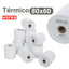 ROLLO PAPEL TERMICO 80X60X12 SIN BISFENOL A 41,5M KORES | 8 UNIDADES | (KORES)
