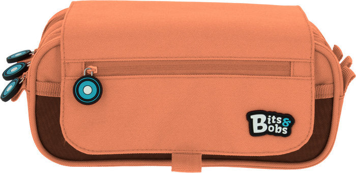 ✅ PORTATODO TRIPLE BITS&BOBS  CORAL Imagen principal del producto