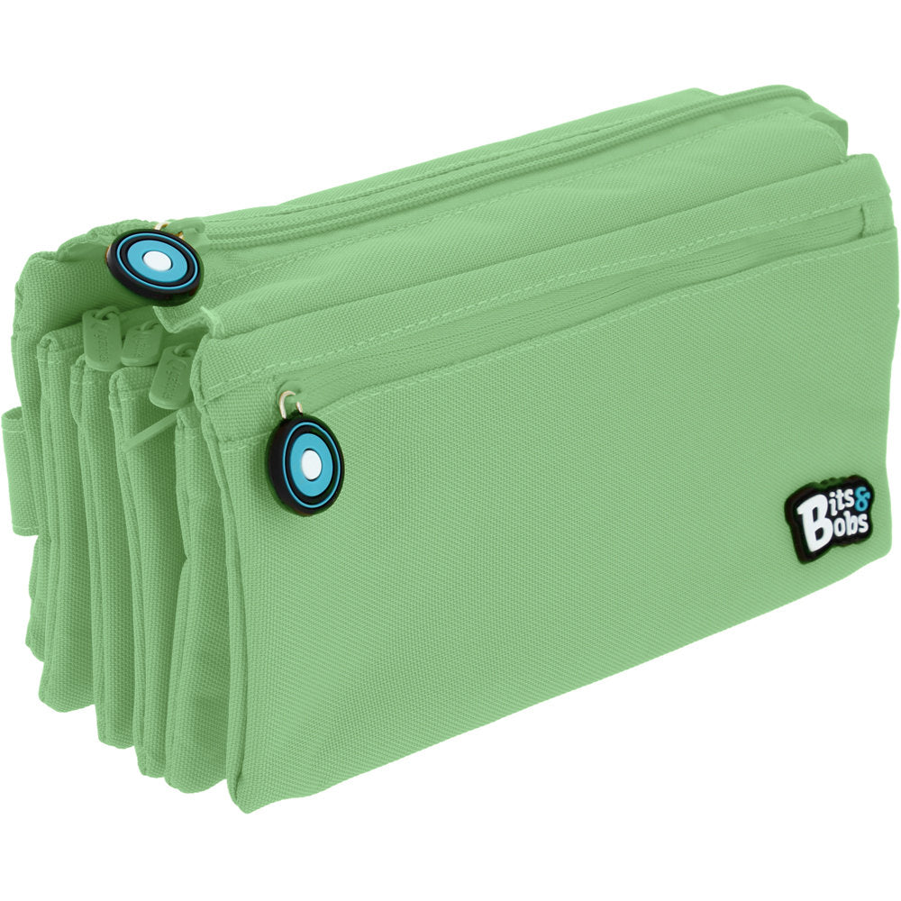 PORTATODO CUADRUPLE BITS&BOBS VERDE MINT | GRAFOPLAS DISEÑO