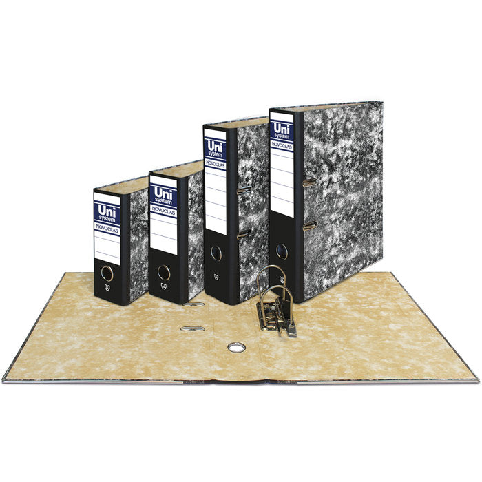 ARCHIVADOR A4 65 MM C/RADO NEGRO NOVOCLAS | 12 UNIDADES | (UNIPAPEL)