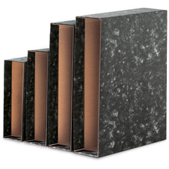 CAJA ARCHIVADOR FOLIO NEGRO NOVOCLAS | 12 UNIDADES | (UNIPAPEL)